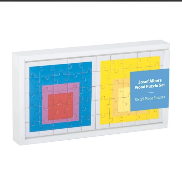 Joseph Alber Other - MoMA Josef Albers Wood Puzzle Set